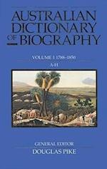 Australian Dictionary of Biography Volume 1