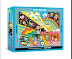 Dreamland: A 500-Piece Jigsaw Puzzle & Stickers: Jigsaw Puzzles for Adults