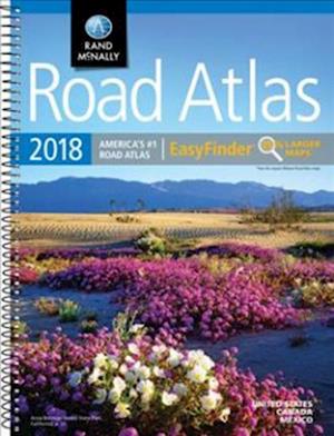 Rand McNally 2018 Easyfinder Midsize Road Atlas USA, Canada & Mexico