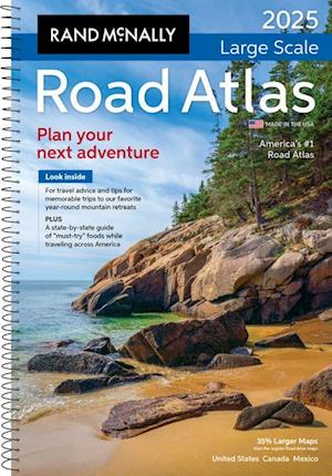 Rand McNally 2025 Large Scale Road Atlas