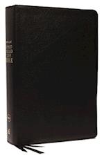 NKJV, Spirit-Filled Life Bible, Third Edition, Genuine Leather, Black Indexed, Red Letter Edition, Comfort Print