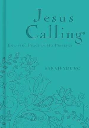Jesus Calling, Teal Leathersoft, with Scripture References