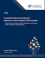 Correlation Between Professors' Inferences About Students' Self-concepts