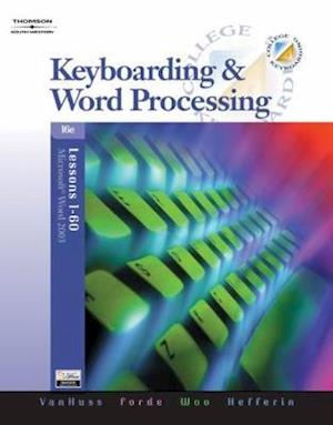 Keyboarding & Word Processing, Lessons 1-60 (with Data CD-ROM)