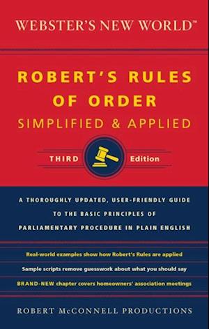 Webster's New World: Robert's Rules of Order