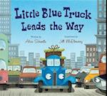 Little Blue Truck Leads the Way Board Book