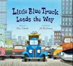 Little Blue Truck Leads the Way (Lap Board Book)