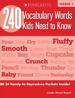 240 Vocabulary Words Kids Need to Know