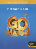 Go Math! Reteach Book, Grade K