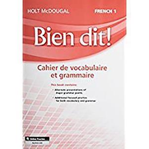 Vocabulary and Grammar Workbook Student Edition Level 1a/1b/1