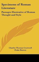 Specimens of Roman Literature