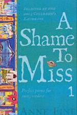 A Shame to Miss Poetry Collection 1