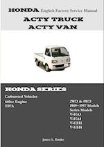 Honda Acty English Factory Service Manual 