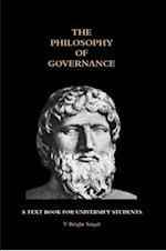 The Philosophy of Governance 