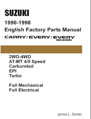 Suzuki Carry & Every 1990-1998 English Factory Parts Catalogue