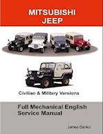 Mitsubishi Jeep Full Mechanical English Service Manual 