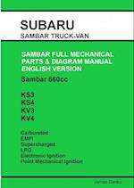 Subaru Sambar English Parts & Diagram Manual 