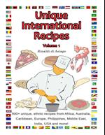 Unique International Recipes, Vol. I 