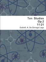 Ten Studies Op.2 11-21