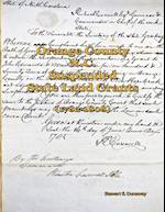 Orange County, N.C. - Suspended Land Grants (1782-1808) 