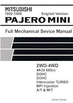 Mitsubishi Pajero Mini 660cc English Mechanical Factory Service Manual 