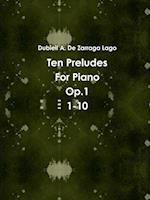 Ten Preludes Op.1  1-10