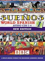 SUENOS WORLD SPANISH 1 CDS 1-4 NEW EDITION