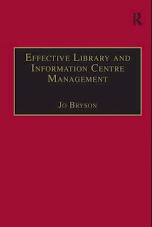 Effective Library and Information Centre Management