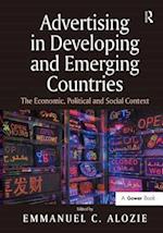 Advertising in Developing and Emerging Countries