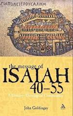 The Message of Isaiah 40-55