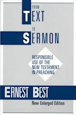 From Text to Sermon