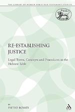 Re-establishing Justice