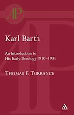 Karl Barth: Introduction to Early Theology