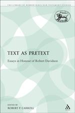 Text as Pretext