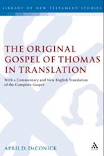 The Original Gospel of Thomas in Translation