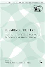 Pursuing the Text