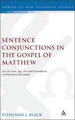 Sentence Conjunctions in the Gospel of Matthew