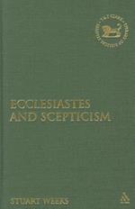 Ecclesiastes and Scepticism