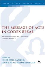 Message of Acts in Codex Bezae (vol 2)