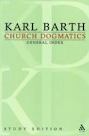 Church Dogmatics Study Edition General Index