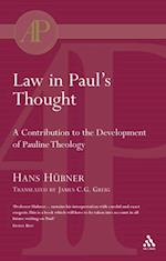 Law in Paul''s Thought