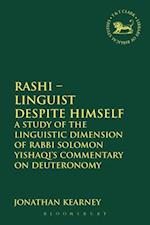 Rashi - Linguist despite Himself