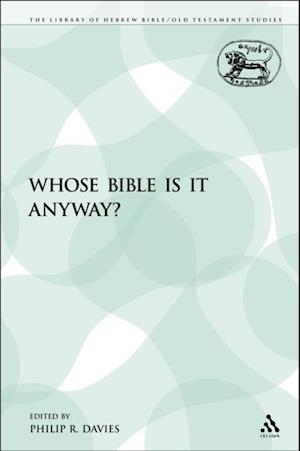 Whose Bible Is It Anyway?