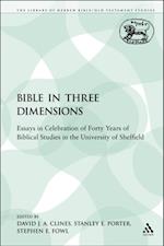 The Bible in Three Dimensions