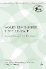 Words Remembered, Texts Renewed