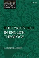 The Lyric Voice in English Theology