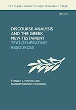 Discourse Analysis and the Greek New Testament Text-Generating Resources