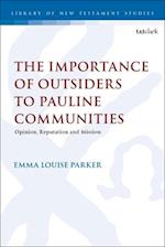 The Importance of Outsiders to Pauline Communities