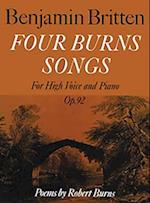 Four Burns Songs Op. 92