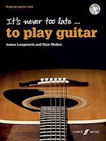 It's never too late to play guitar